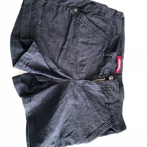 Black dress shorts